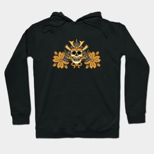 Samurai skull warrior Hoodie